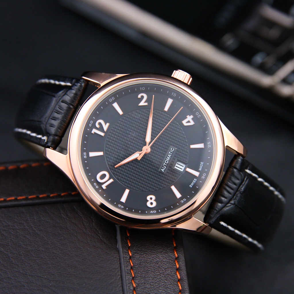 [ New Arrivial ] Đồng Hồ Nam Frederique Constant Dây Da - Có Lịch Ngày, Chống Nước 3atm - Mặt Kính Chống Trầy Xước | BigBuy360 - bigbuy360.vn