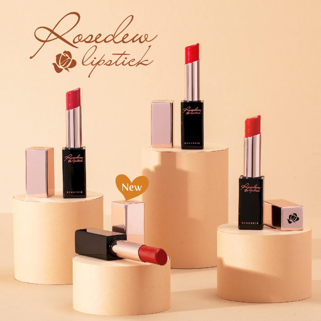 SON LÌ BEAUSKIN ROSEDEW MATTE CREAMY LIPSTICK 01