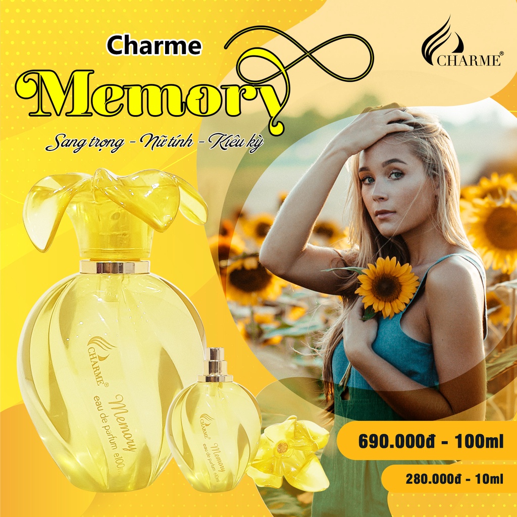 Nước hoa Charme Memory 10ml