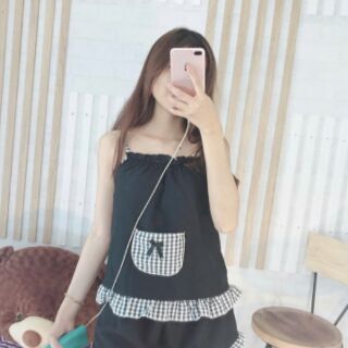 Đồ bộ Kate 2 dây mặc nhà