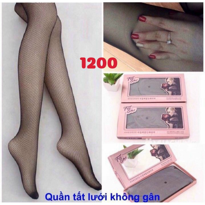 QUẦN TẤT LƯỚI SIÊU DAI KHÔNG ĐƯỜNG GÂN(monmonshop24h)