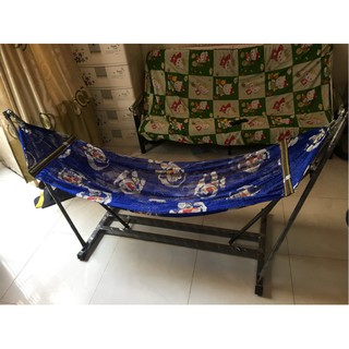  Khung võng xếp vuông loại 1 cao cấp sơn tĩnh điện gồm lứoi_Võng Xếp Thảo Điều