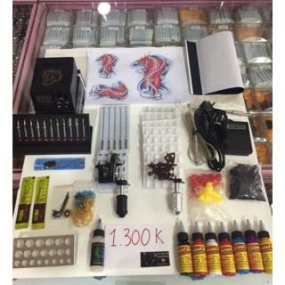 Bộ kit 2 máy xăm trung cấp mẫu 01