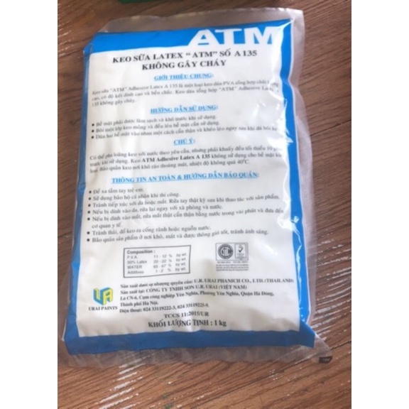 Keo sữa Latex ATM A135
