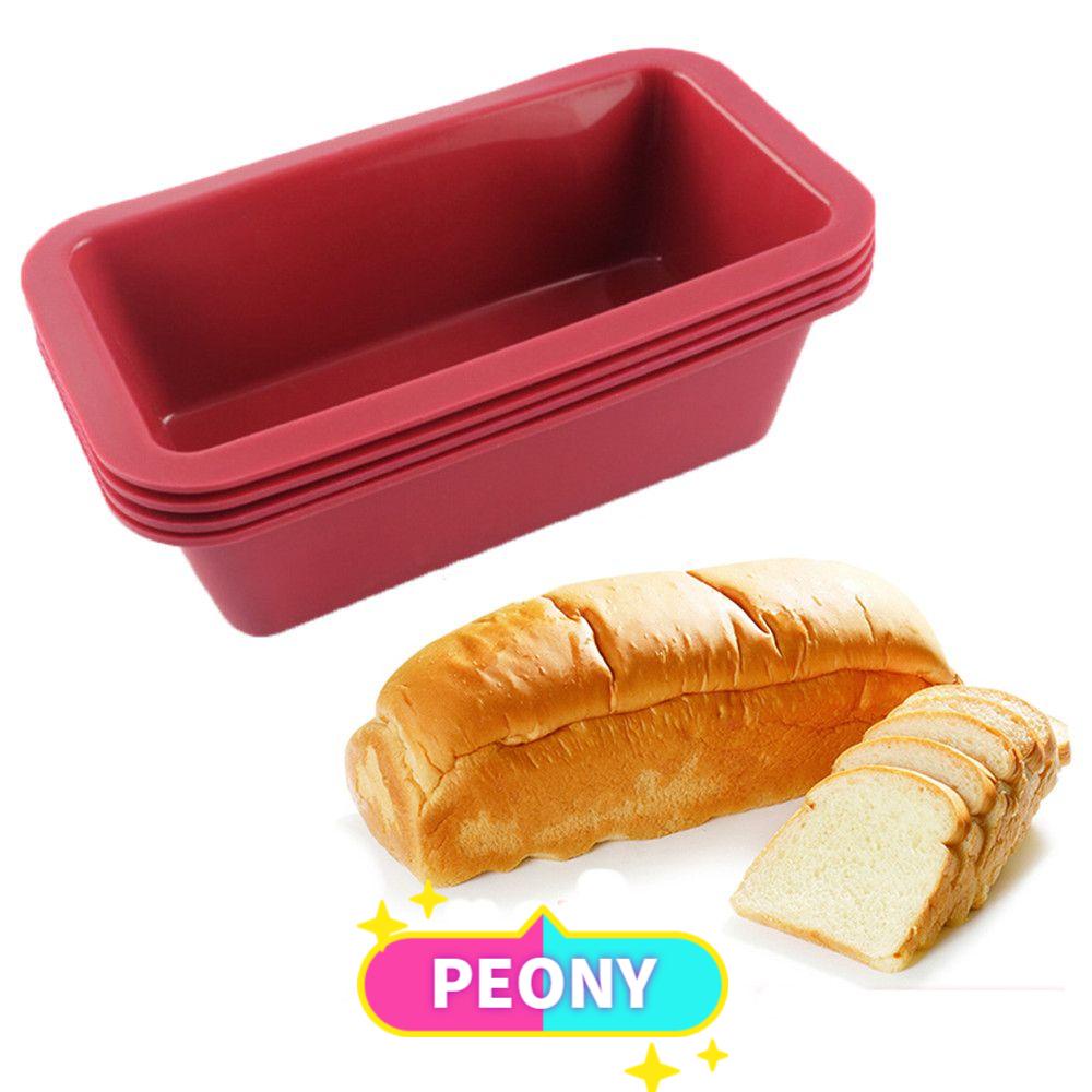 Khuôn Silicone Làm Bánh Mì & Loaf Hình Chữ Nhật Chống Dính Có Thể Tái Sử Dụng Diy