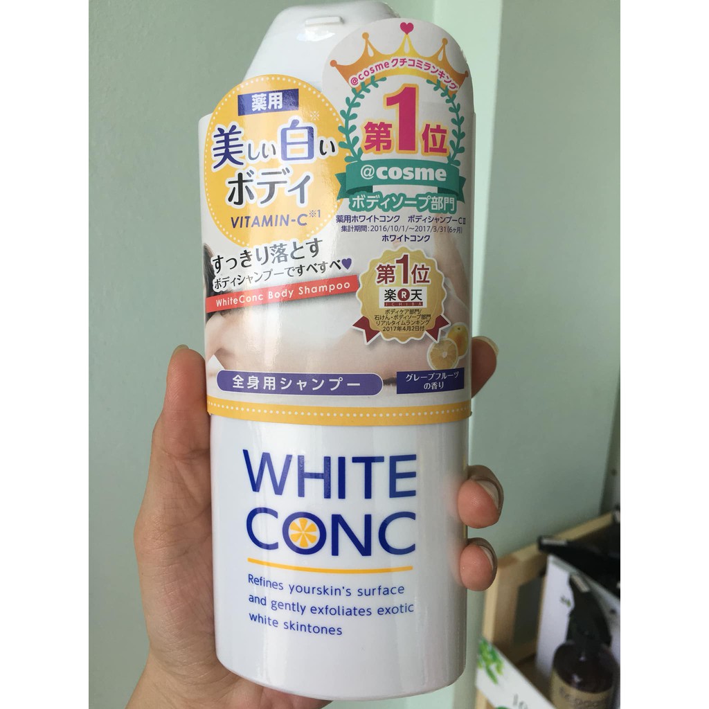 Sữa tắm trắng da White Con C  Nhật Bản