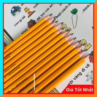 Bút chì gỗ HB ngòi chì sắc nét không chứa chất độc hại dáng bút chì cute