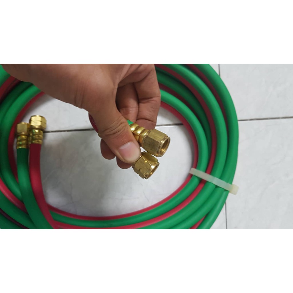 Dây gió đá, dây dẫn khí đôi, dây oxy gas 6.3mm và 8mm Hangiflex chính hãng Hàn Quốc