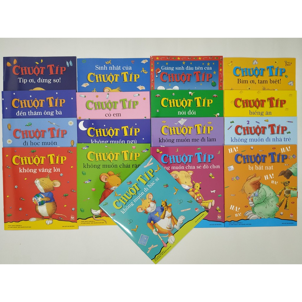 Sách - Truyện chuột típ (17 cuốn)