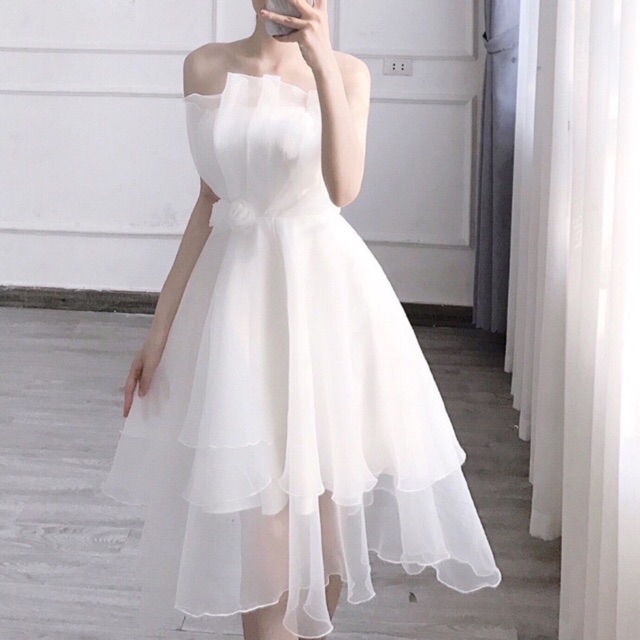 VÁY CÚP NGỰC XÒE BỒNG ( kèm video thật ) | BigBuy360 - bigbuy360.vn