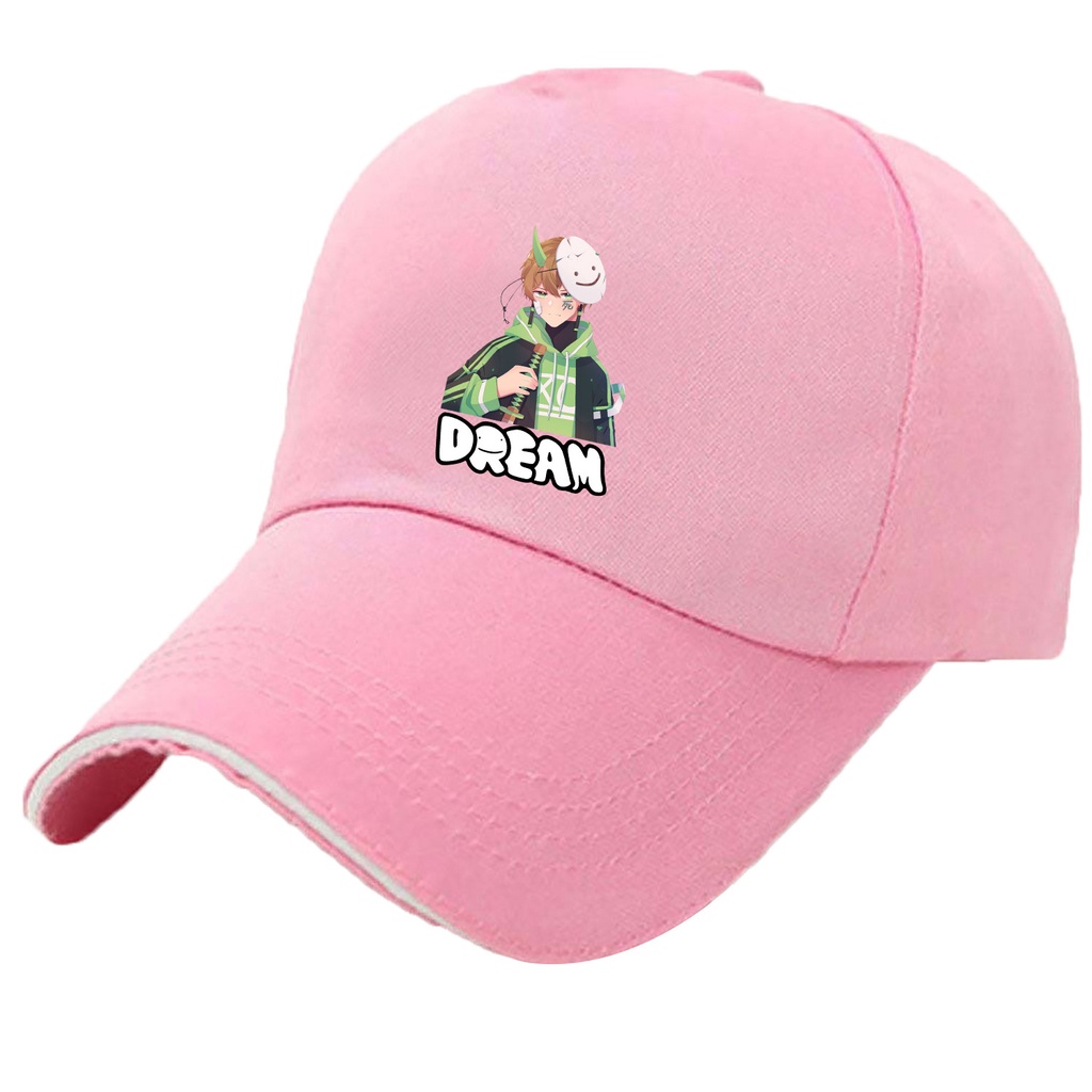 Mũ lưỡi trai chống nắng in hình Minecraft Dream Smp Wastaken phong cách mùa hè