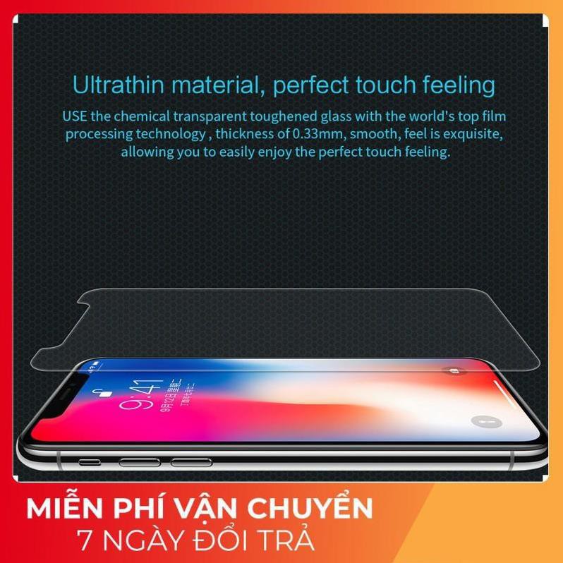 MIẾNG DÁN CƯỜNG LỰC IPHONE X ĐỘ CỨNG 9H CHÍNH HÃNG NILLKIN