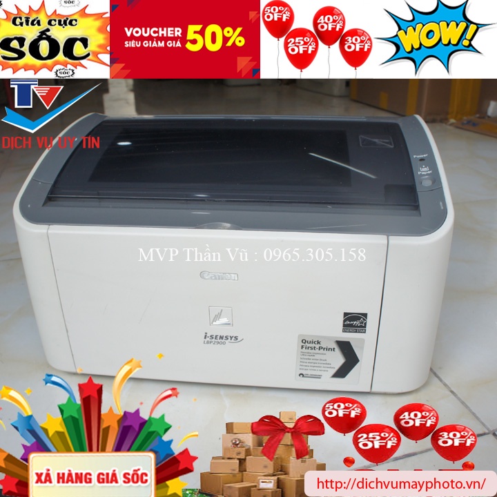 Máy in canon 2900 cũ đẹp đảm bảo chất lượng