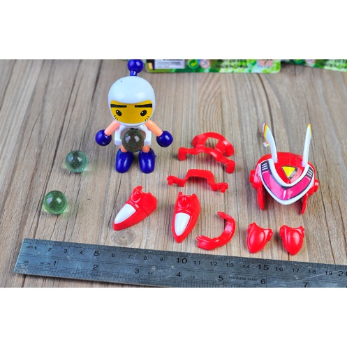 Đồ Chơi Robot Bắn Bi, Chiến Binh Vũ Trụ Bắn Bi, Bom Bom Police 02128