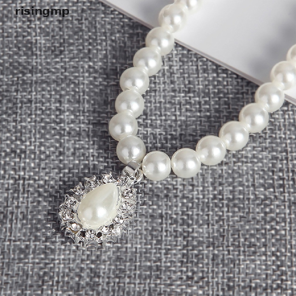 Bộ Vòng cổ + Bông Tai Đính Ngọc Trai Sang Trọng ♨Trên đó