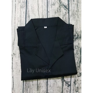 Sơ mi basic cổ vest tay dài