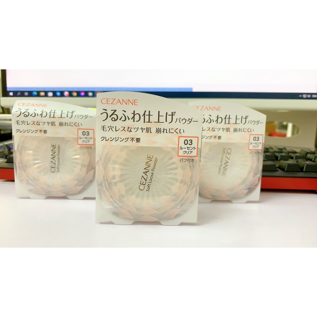 Phấn phủ dạng bột Cezanne Soft Loose Powder Nhật Bản chĩnh hãng