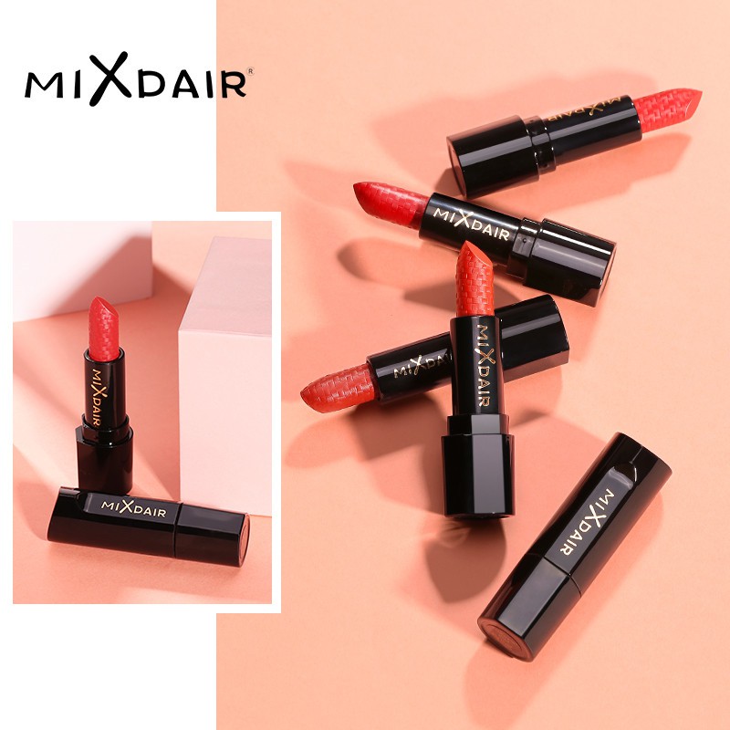 Son nội địa trung MIXDAIR chống thấm nước lâu trôi màu lì mịn nhung 9 màu 35g | BigBuy360 - bigbuy360.vn