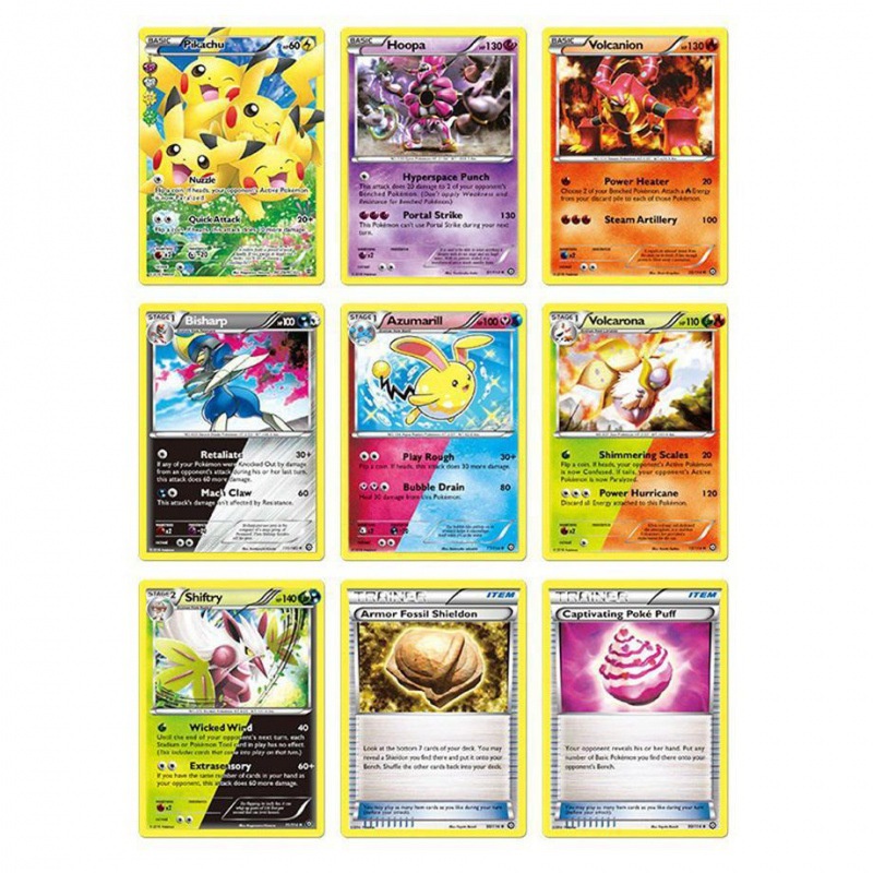 Bộ 144 Thẻ Bài Pokemon Go Phiên Bản Tiếng Anh