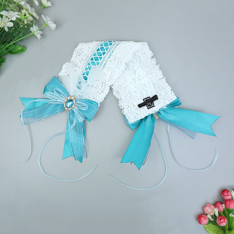 Băng Đô Ren Đính Nơ Phong Cách Lolita Xinh Xắn Cho Nữ