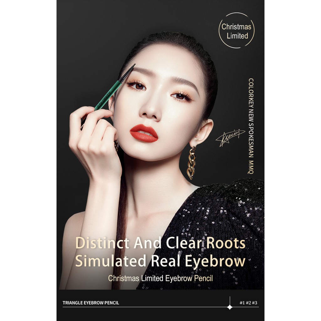 [Mã FMCGM50 - 8% đơn 250K] Chì kẻ mày nhiều màu lựa chọn kháng nước tiện dụng COLORKEY 0.07g | BigBuy360 - bigbuy360.vn