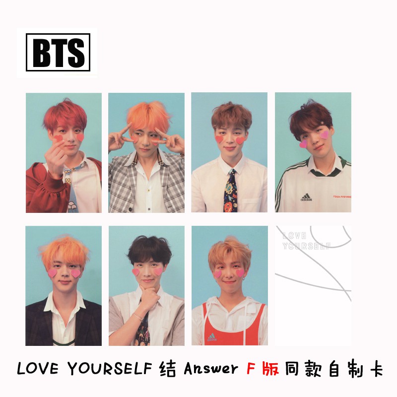 Set card UNOFF BTS Love Yourself Answer