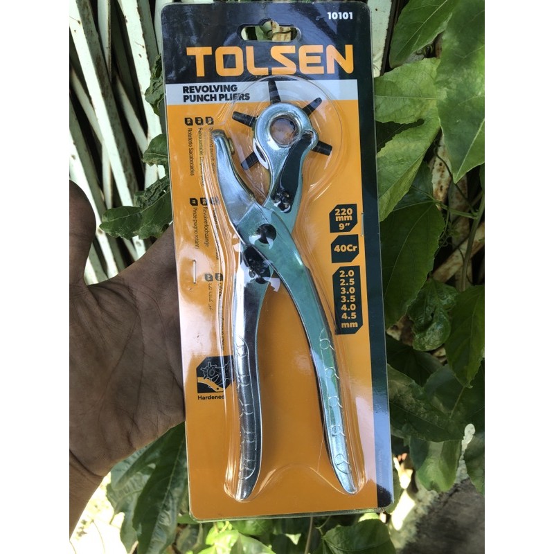 Kềm Bấm Lỗ Tolsen 9&quot; (220mm)