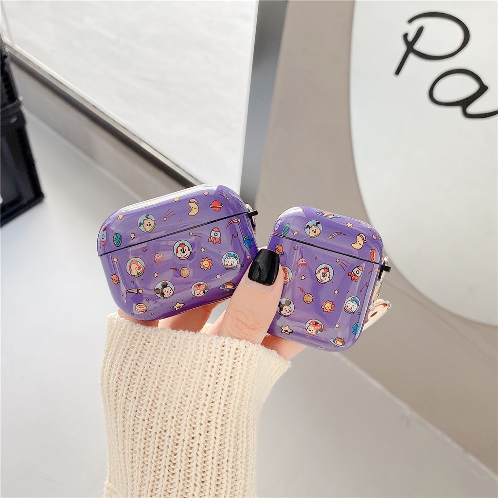 Vỏ Bảo Vệ Hộp Đựng Tai Nghe Họa Tiết Hoạt Hình Dễ Thương Dành Cho Iphone Airpods Pro 1/2 | BigBuy360 - bigbuy360.vn
