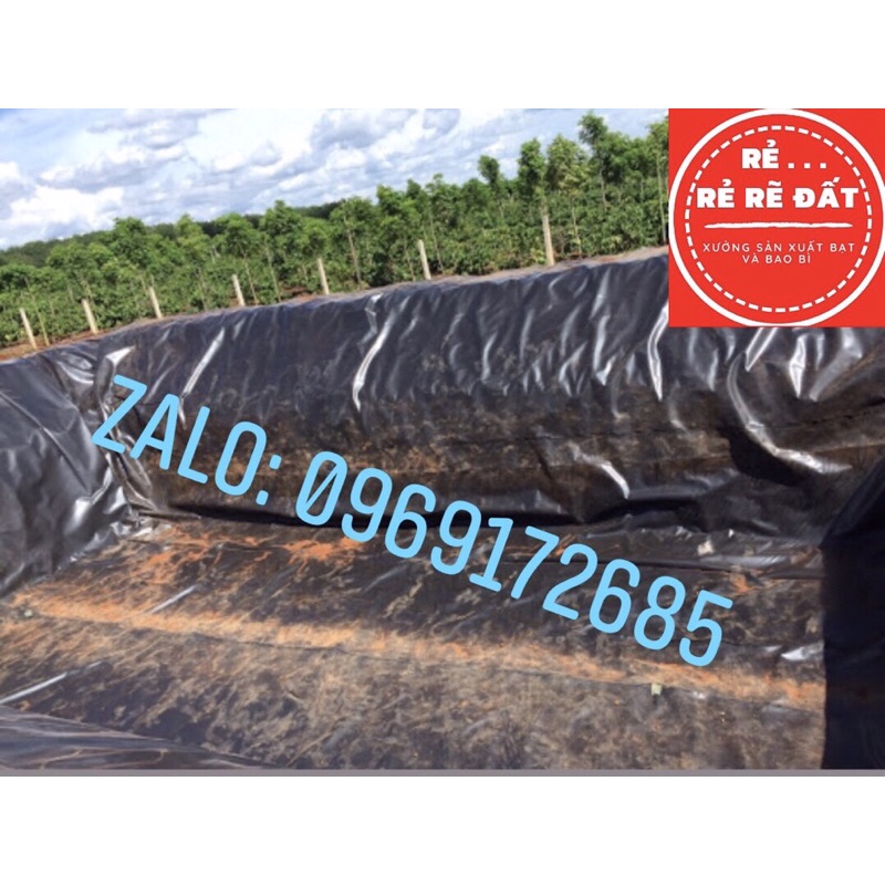 Bể Bạt đen HDPE nuôi cá tôm ốc lươn