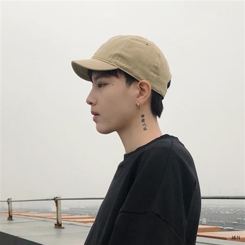 [Thời Trang] Mũ Bóng Chày Mềm Mại Màu Trơn Phong Cách retro Mỹ Thoải Mái Hợp Xu Hướng Cho Cặp Đôi