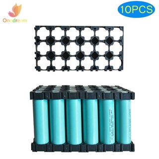 Bộ 10 Khay Đựng Pin 18650 Li-Ion 3x6