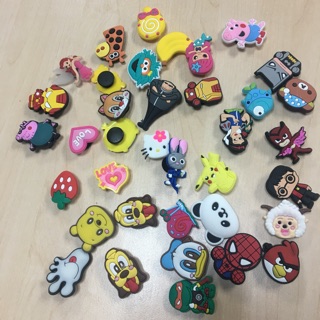 Stickers/Jibbitz gắn dép/sục Crocs loại đẹp hình thật siêu dễ thương