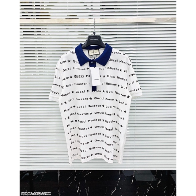 Áo Polo Nam GC Spf Chữ In - Áo Phông Nam Gc Cổ Bẻ Cao Cấp