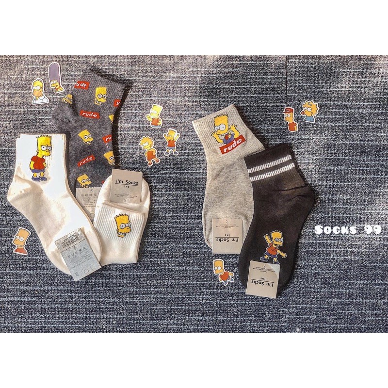 Tất simpsons cao cổ