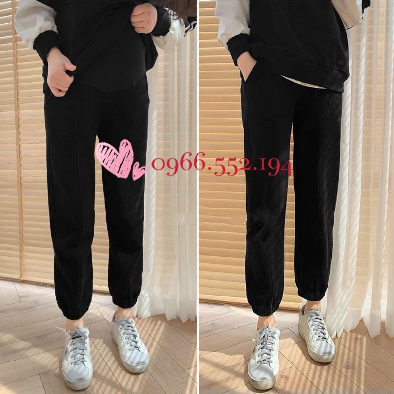 Quần bầu bommer bo gấu kiểu dáng mới