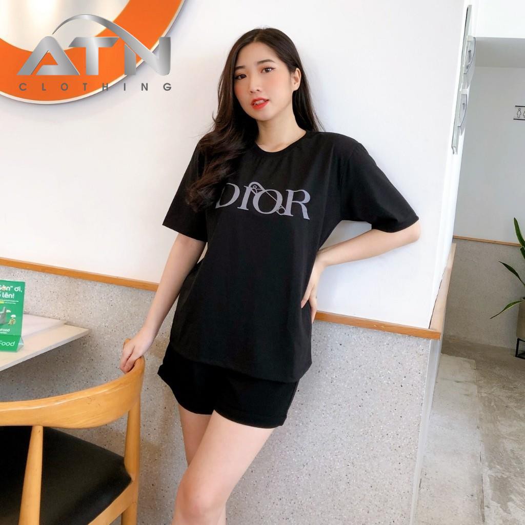 Áo Thun Tay Lỡ, Dáng Unisex Freesize 60kg Chữ Nổi Ép Nhiệt Ko Bông Tróc Chất Cotton Xược Mịn Mát Co Giản Nhẹ Ảnh Thật