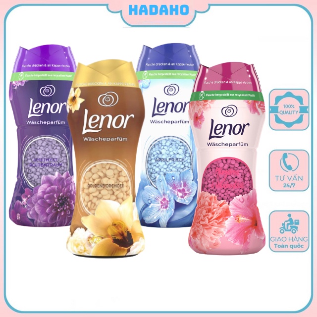 VIÊN XẢ VẢI KHÔ LENOR HƯƠNG NƯỚC HOA 210G Đức