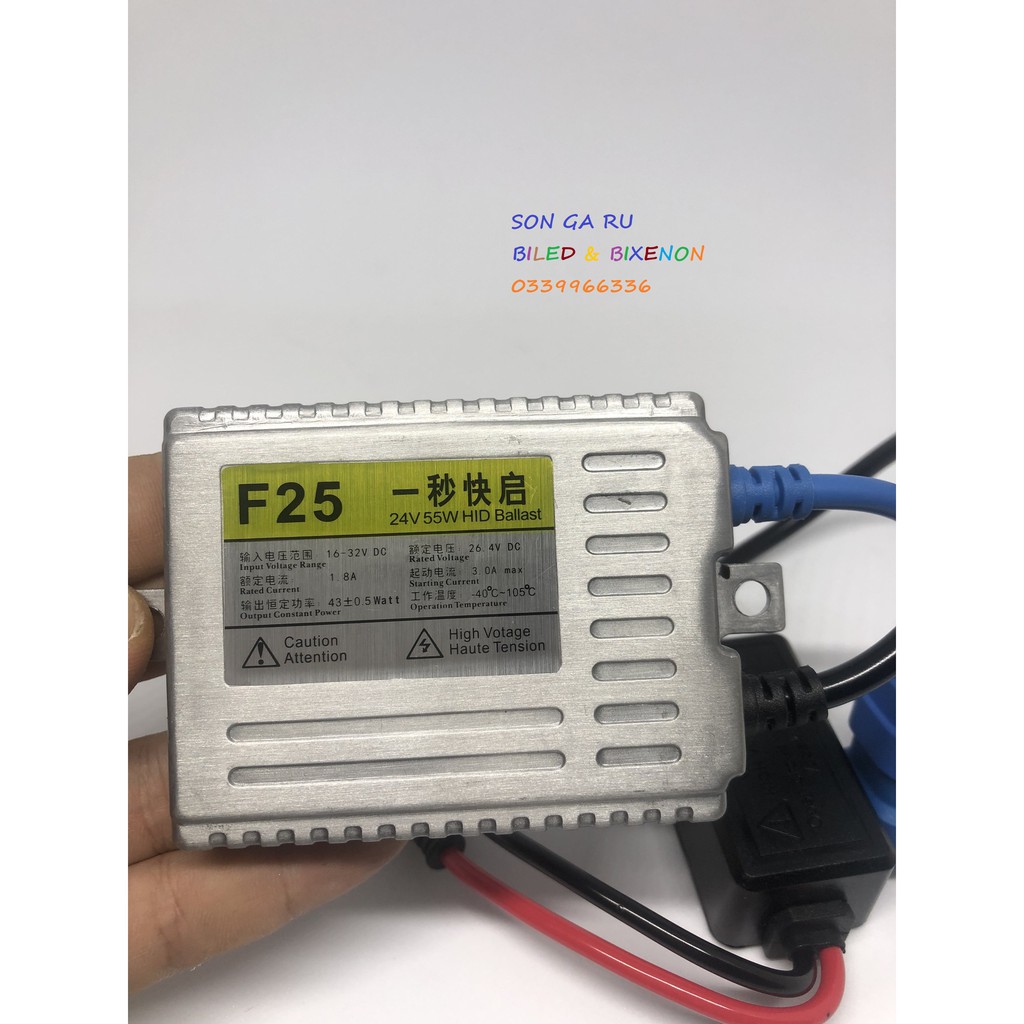 Ballast SHILAN F25 24V 55w cho đèn xenon