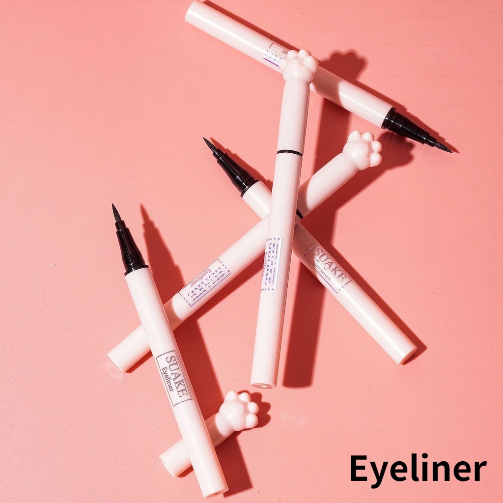 Bút Kẻ Mắt Dạng Lỏng Màu Đen Chống Thấm Nước Và Mồ Hôi Không Lem