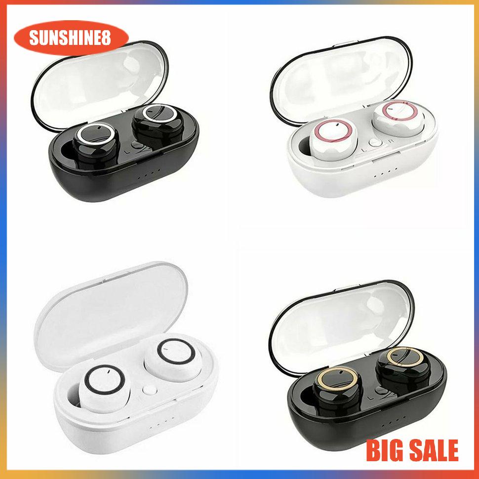 【SUN】Tai nghe không dây Mini In-Ear Wireless Touch Control Sport Stereo Bass Earphone