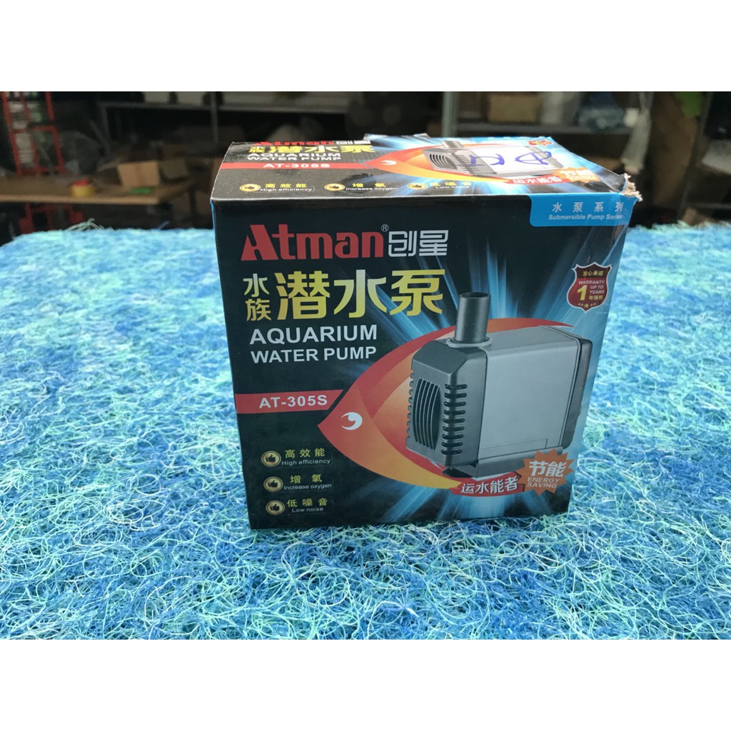 Máy bơm Atman AT 301S-AT 302S -AT 303S- AT 304S-AT 305s-AT 306S- Máy bơm nước bể cá atman cho hồ cá cảnh