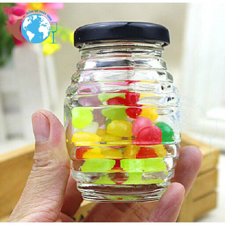 HỦ THỦY TINH ĐỰNG MẬT ONG 350ML | BigBuy360 - bigbuy360.vn