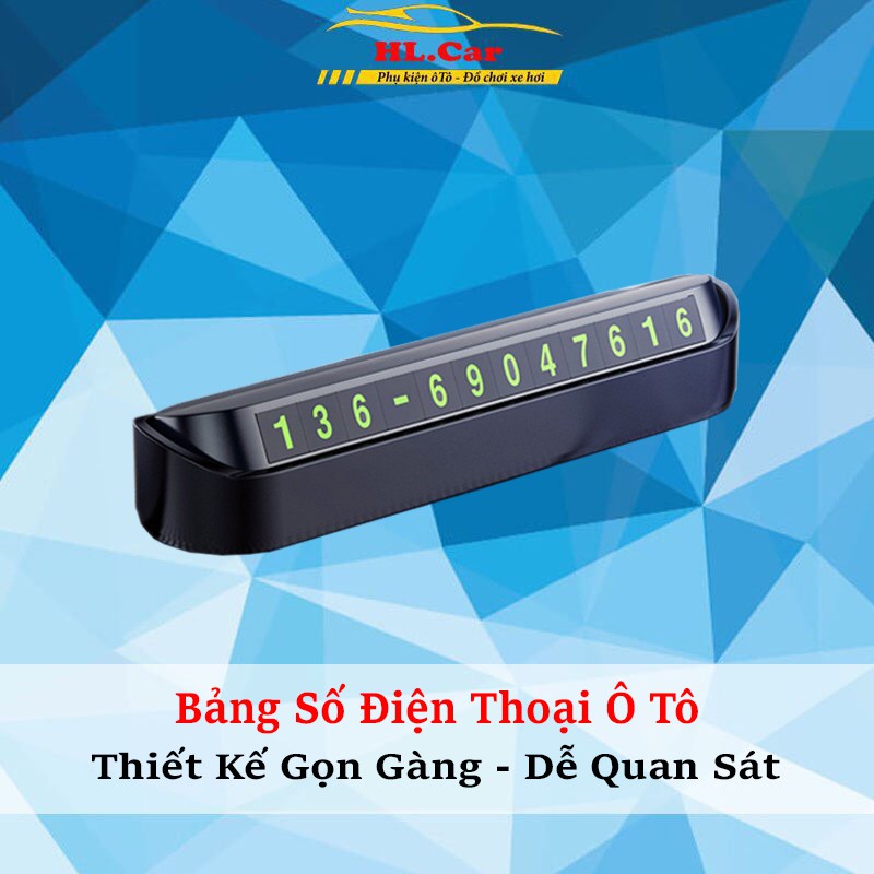 Bảng Số Điện Thoại Ô Tô - Bảng Để Lại Số Điện Thoại Đỗ Xe Trên Ô Tô - Xe Hơi