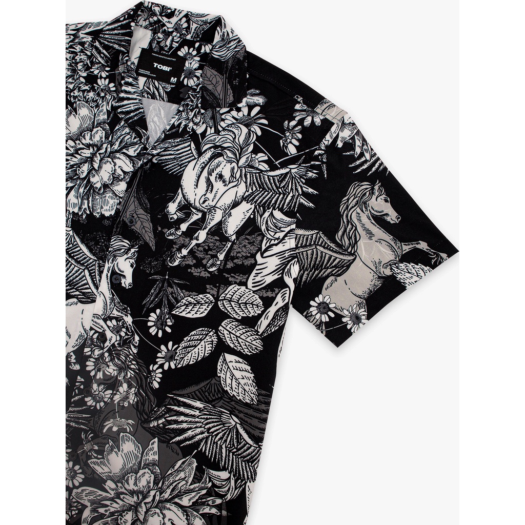 Áo sơ mi Cotton Lụa TOBI - Cuban Shirt