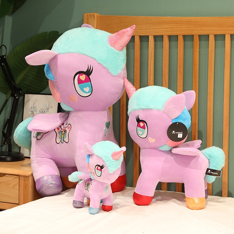 Đồ chơi nhồi bông Hình Kỳ Lân Tokidoki Dễ Thương 10/27/45CM