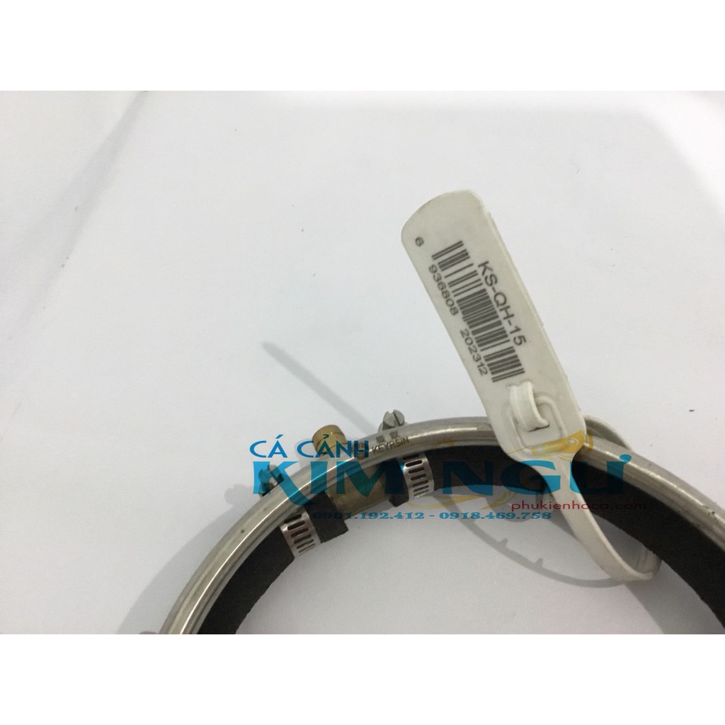 Sủi Oxy Hồ Cá Vòng Nano KEYRSIN Inox 15cm - 20cm - 35cm