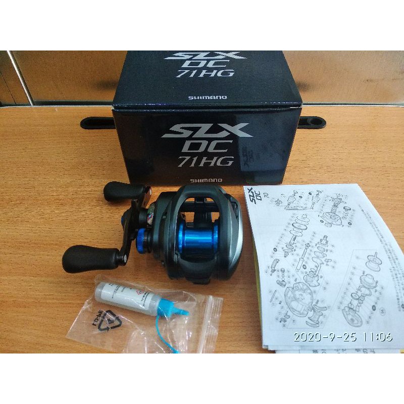 Máy Câu Cá Shimano 2020 SLX DC 71HG - Máy Ngang - Tay Trái