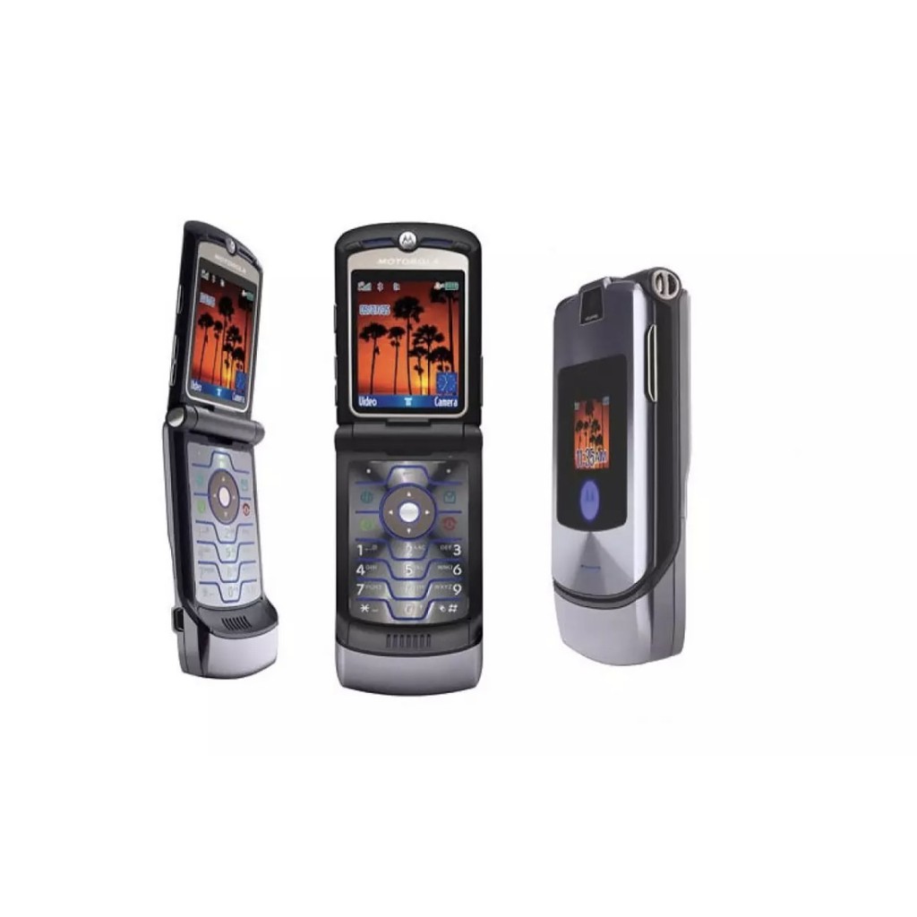 Điện thoại Motorola V3i nắp gập (CHÍNH HÃNG - Bàn phím thép - Kèm Pin Sạc) | BigBuy360 - bigbuy360.vn