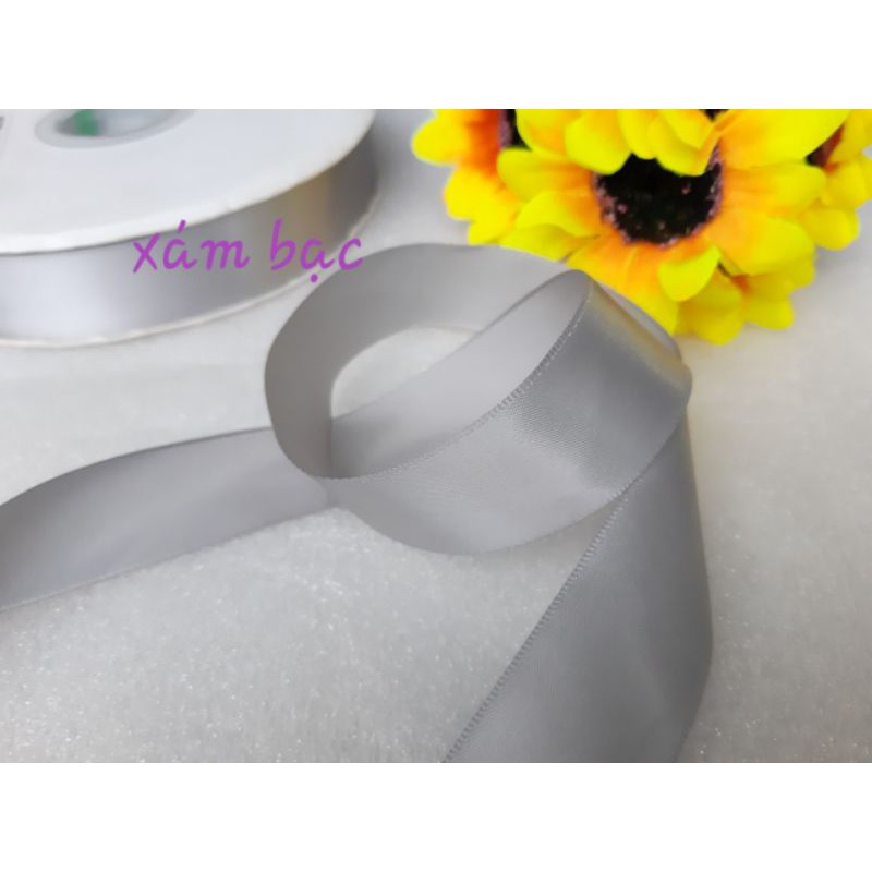 Dây ruy băng lụa các màu xinh xắn khổ ngang 2.5cm