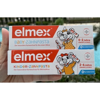 [Bill Đức] Kem đánh răng Elmex cho bé 0-2 tuổi và 2-6 tuổi 50ml